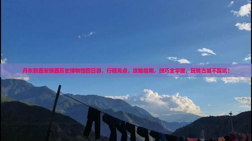丹东到西安陕西历史博物馆四日游