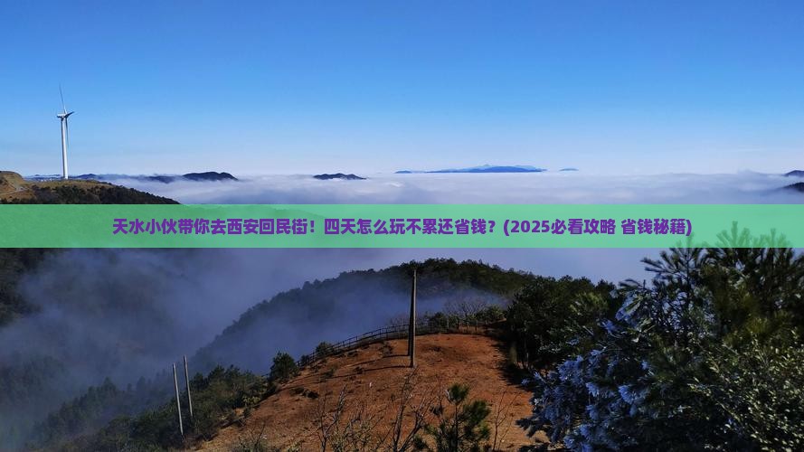 天水到西安回民街四日游