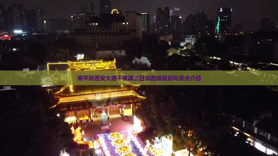 南平到西安大唐不夜城三日游