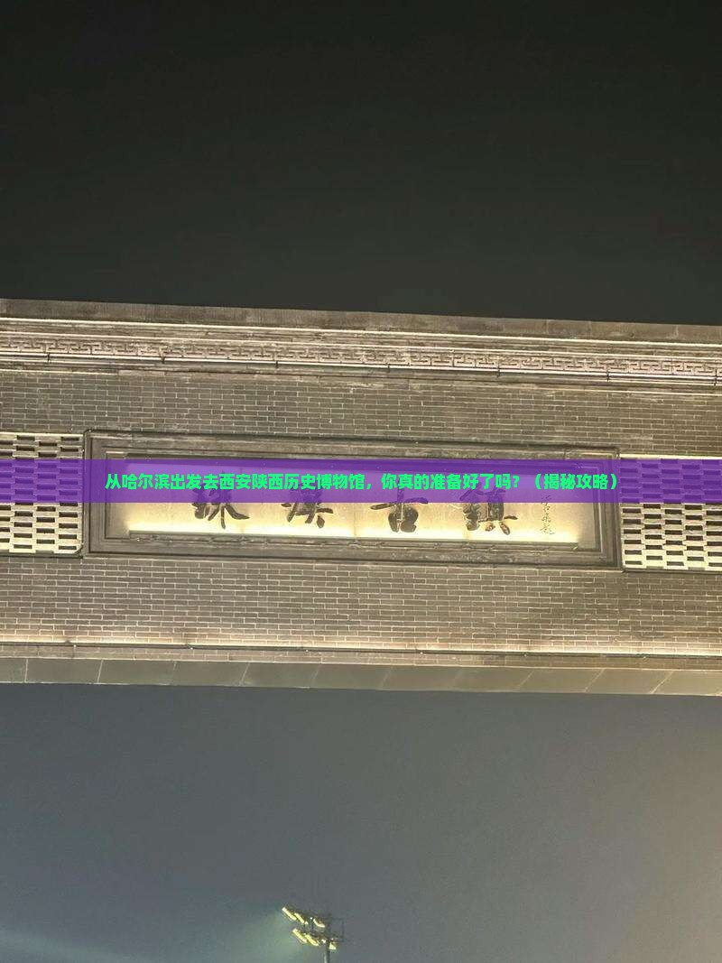 哈尔滨去西安陕西历史博物馆团体旅游