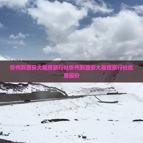 忻州到西安大雁塔旅行社
