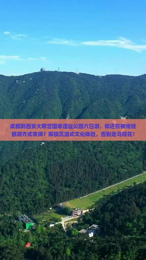 成都到西安大明宫国家遗址公园六日游