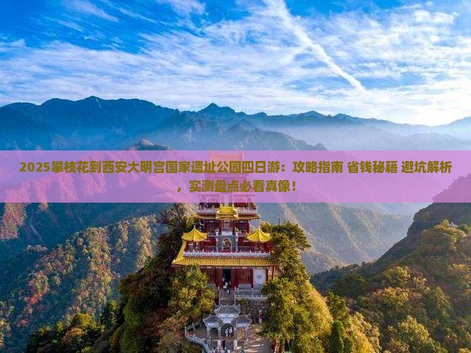 攀枝花到西安大明宫国家遗址公园四日游