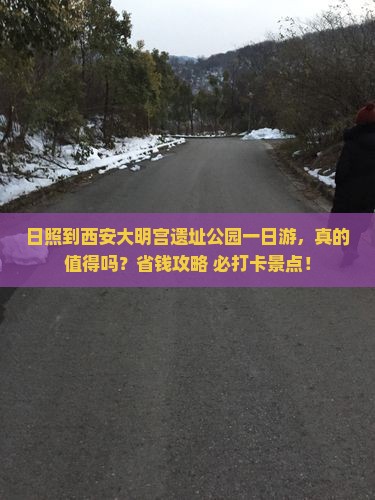 日照到西安大明宫国家遗址公园一日游