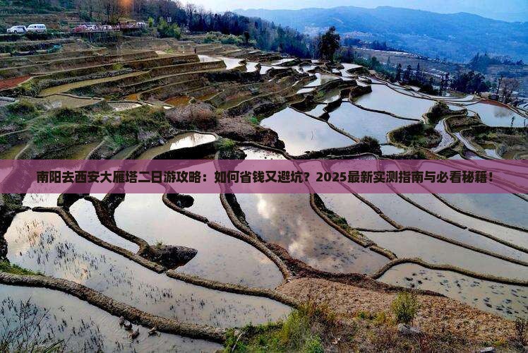 南阳去西安大雁塔二日游