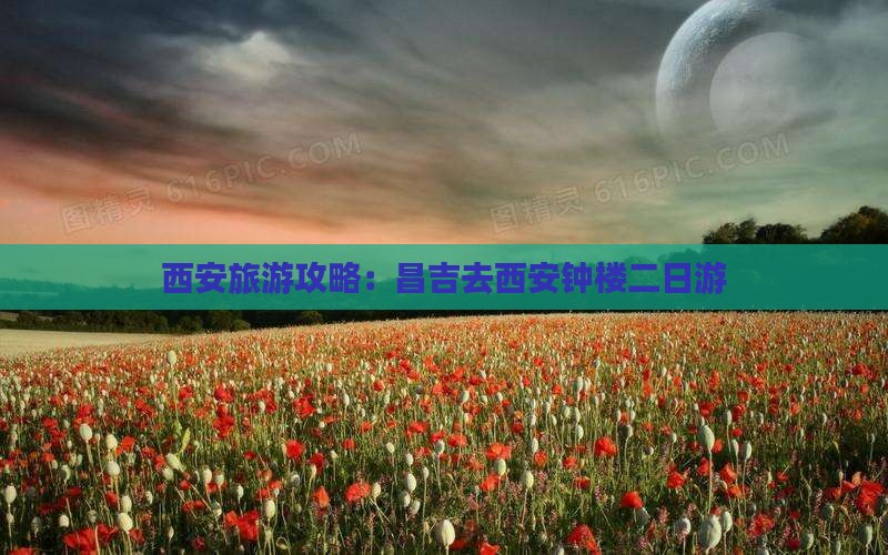 昌吉去西安钟楼二日游 昌吉去西安钟楼二日游