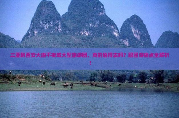 三亚到西安大唐不夜城大型旅游团