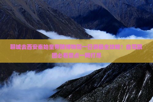 聊城去西安秦始皇帝陵博物院一日游