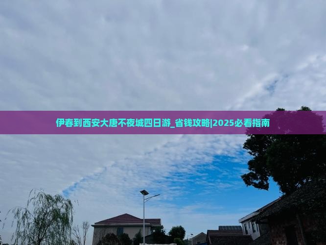伊春到西安大唐不夜城四日游