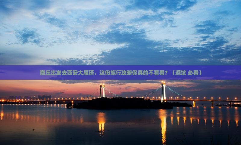 商丘去西安大雁塔旅行社
