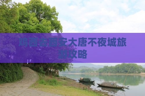 鸡西去西安大唐不夜城一日游
