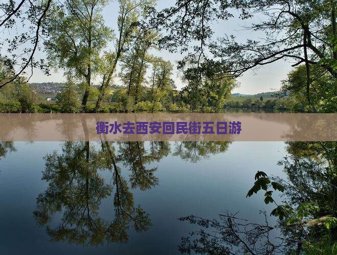衡水去西安回民街五日游