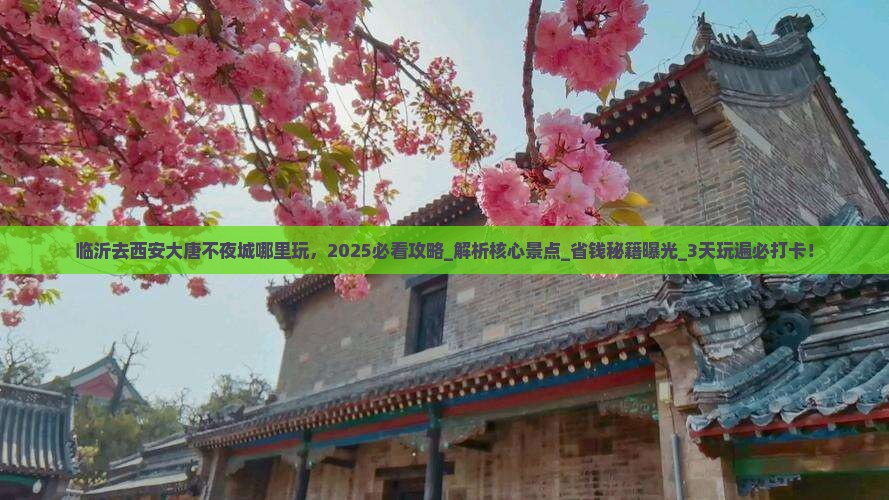 临沂去西安大唐不夜城哪里玩