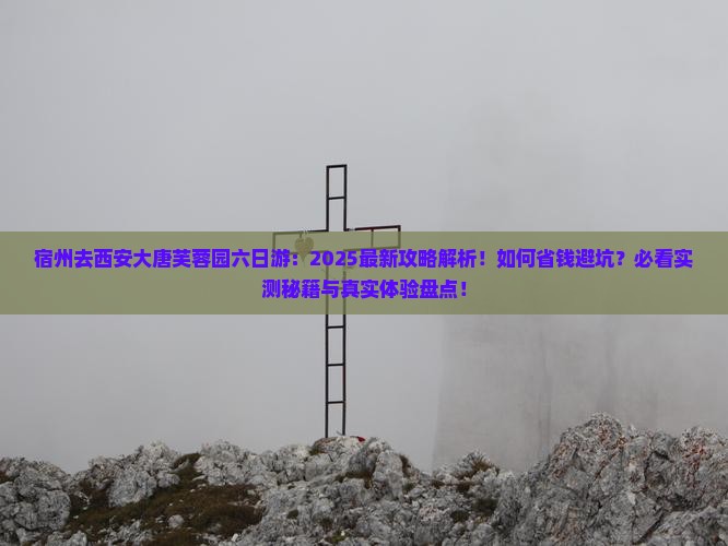 宿州去西安大唐芙蓉园六日游