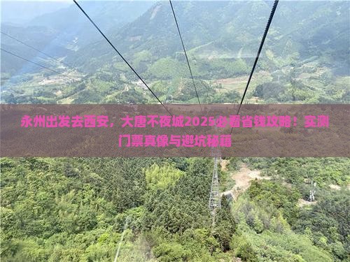 永州去西安大唐不夜城门票