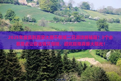 宜昌到西安大唐不夜城二日游