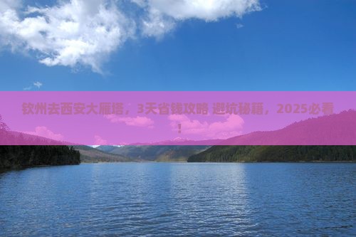 钦州去西安大雁塔景点