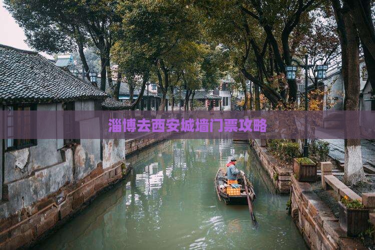 淄博去西安城墙门票