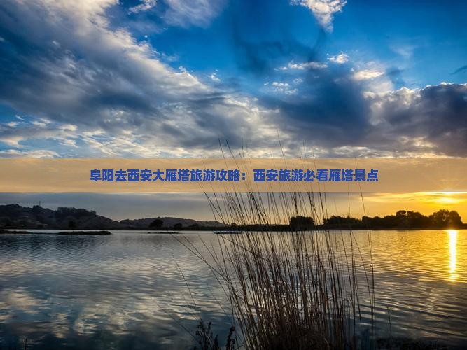 阜阳去西安大雁塔旅游