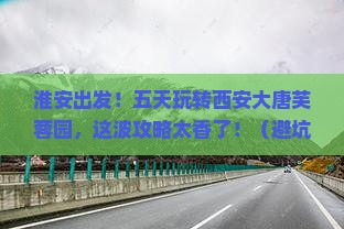 淮安到西安大唐芙蓉园五日游
