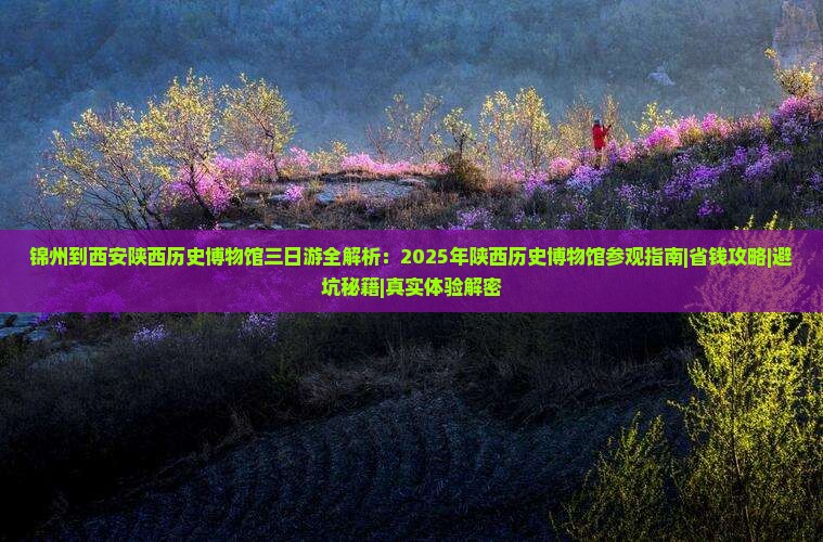 锦州去西安陕西历史博物馆三日游