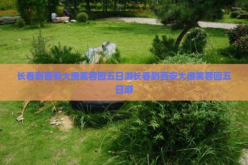 长春到西安大唐芙蓉园五日游