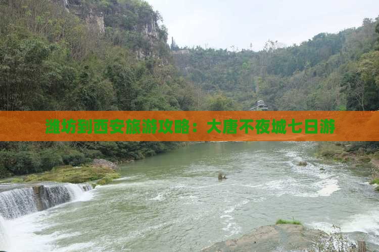 潍坊到西安大唐不夜城七日游