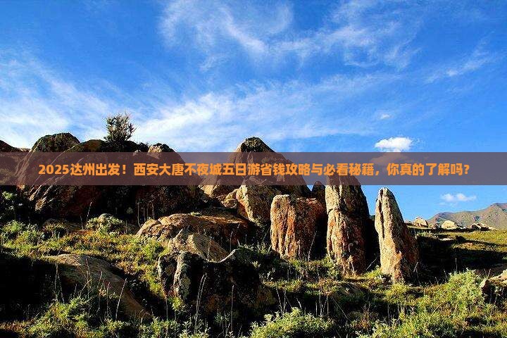 达州到西安大唐不夜城五日游