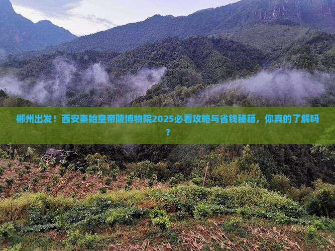 郴州到西安秦始皇帝陵博物院景点
