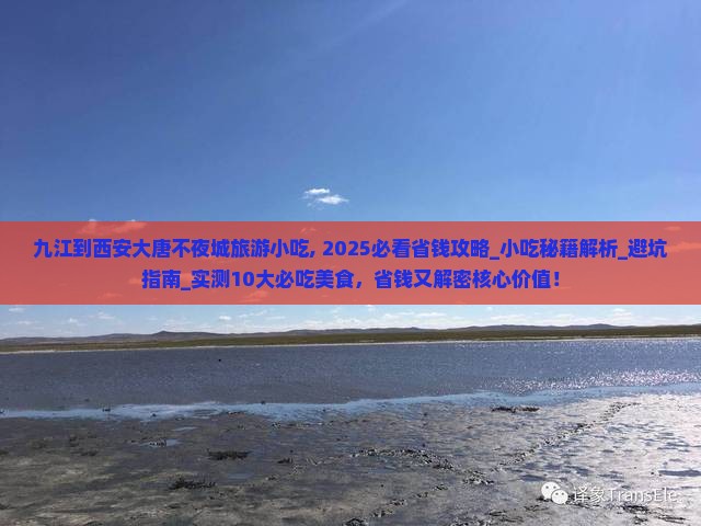 九江到西安大唐不夜城旅游小吃