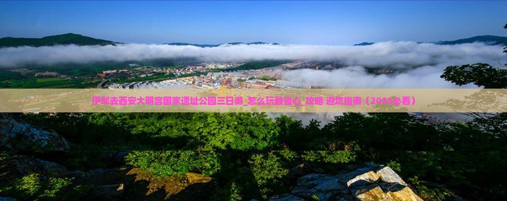 伊犁去西安大明宫国家遗址公园三日游