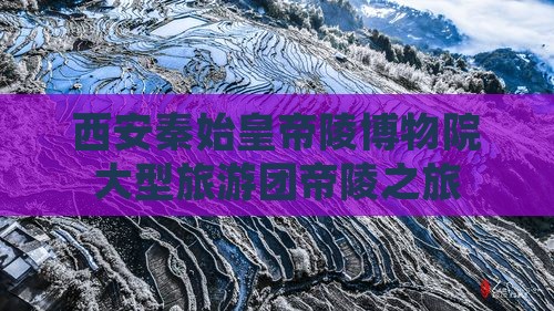 衡水到西安秦始皇帝陵博物院大型旅游团