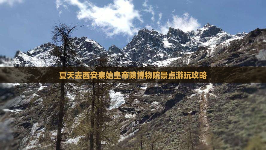 夏天去西安秦始皇帝陵博物院景点