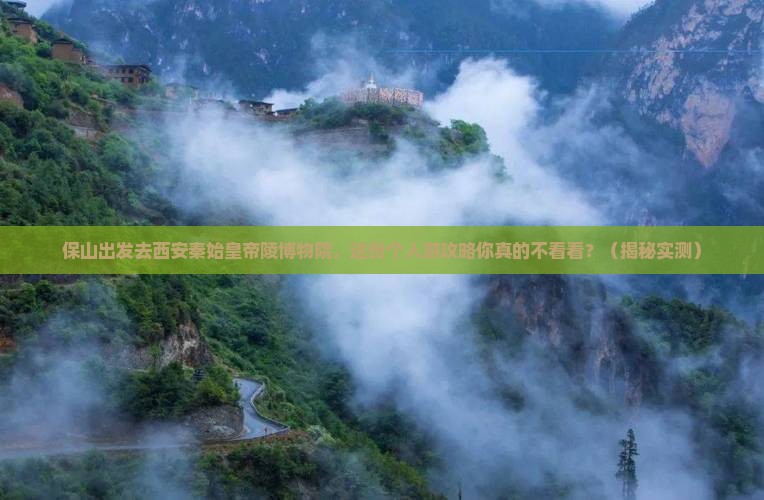 保山到西安秦始皇帝陵博物院个人游