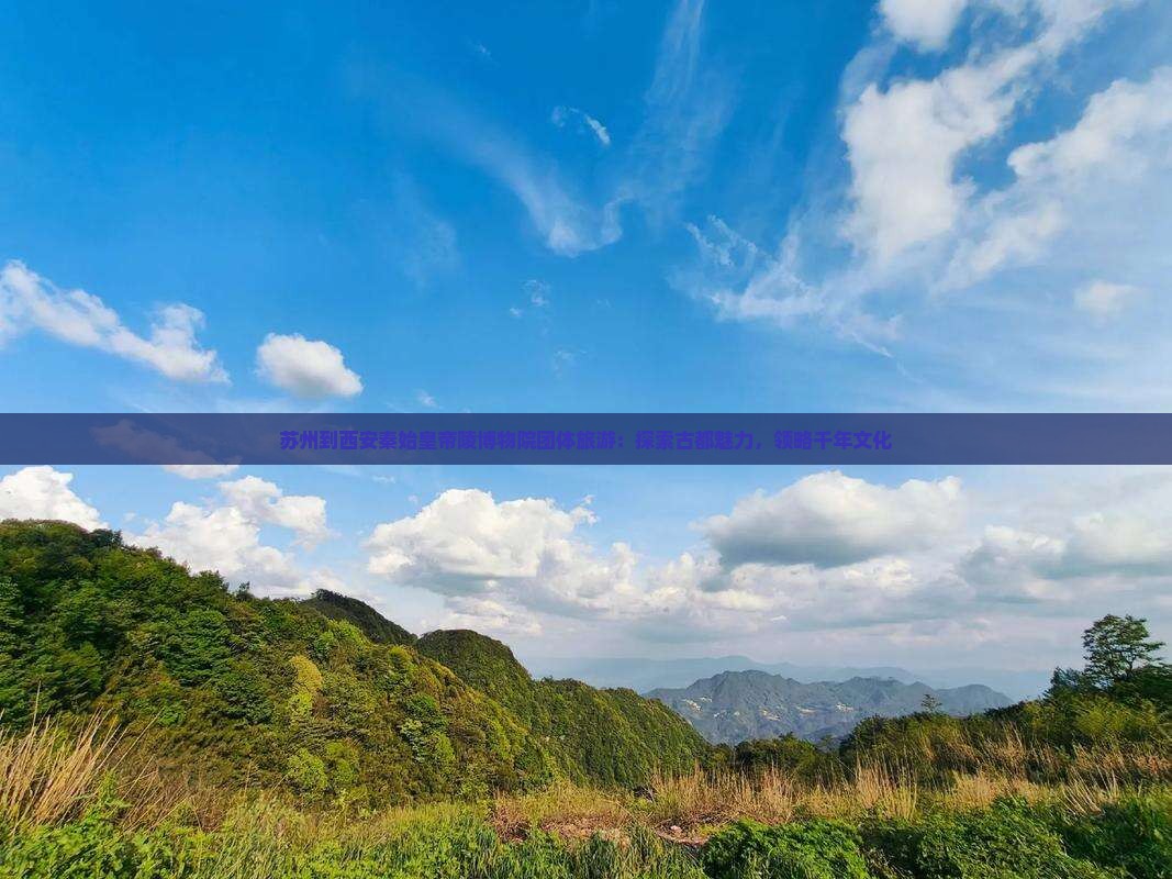苏州到西安秦始皇帝陵博物院团体旅游