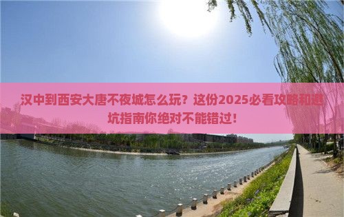 汉中到西安大唐不夜城必去地