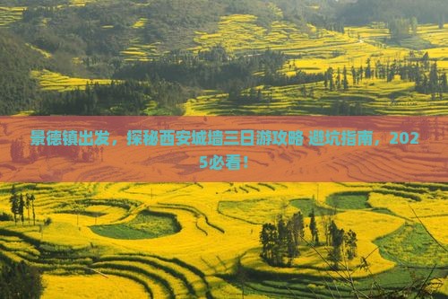 景德镇去西安城墙三日游