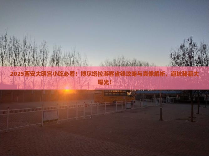 博尔塔拉去西安大明宫国家遗址公园旅游小吃