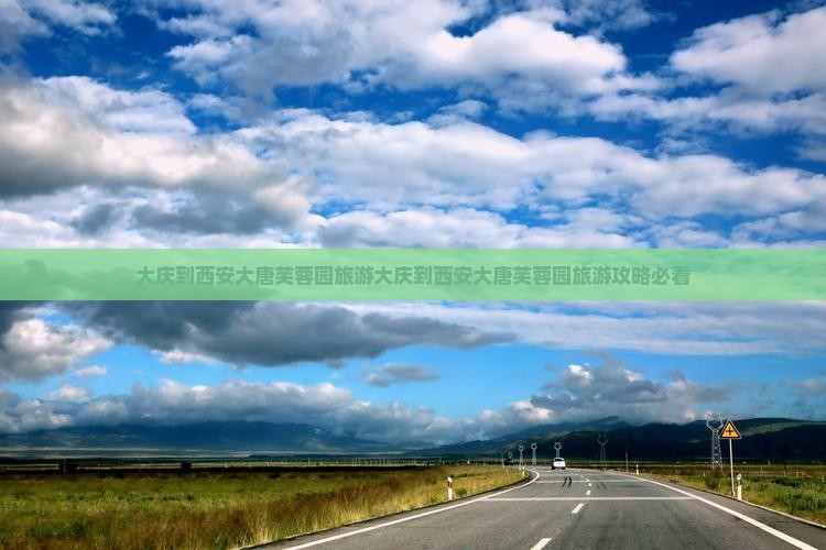 大庆到西安大唐芙蓉园旅游