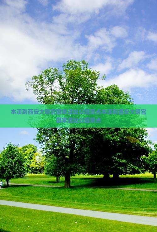 本溪到西安大明宫国家遗址公园景点