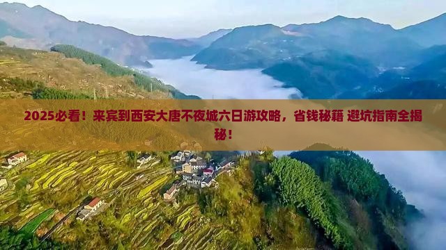来宾到西安大唐不夜城六日游