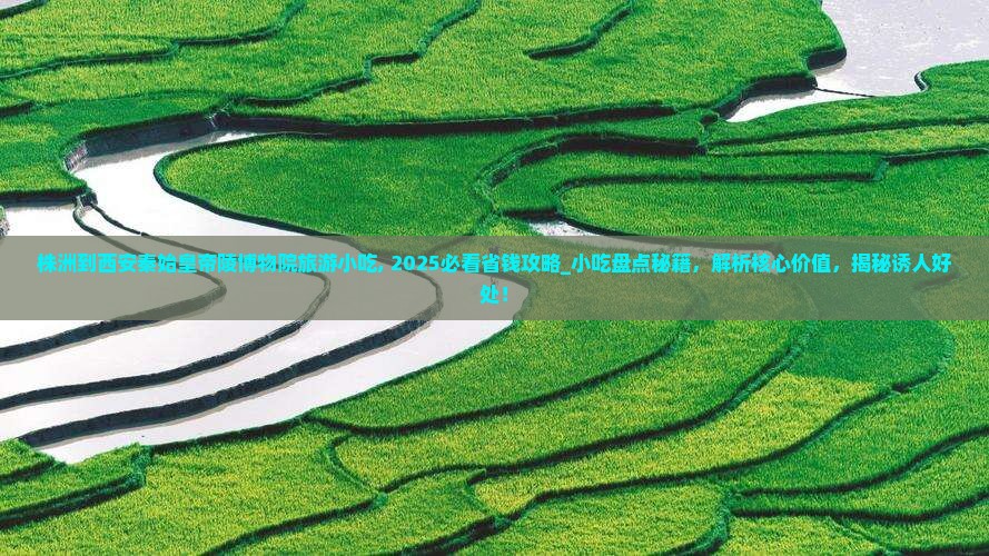 株洲到西安秦始皇帝陵博物院旅游小吃
