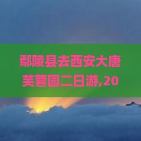 鄢陵县去西安大唐芙蓉园二日游