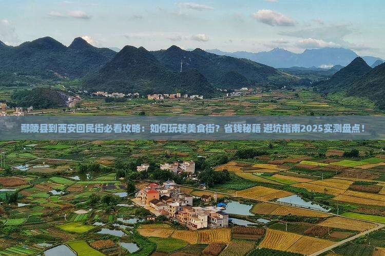 鄢陵县到西安回民街哪里玩