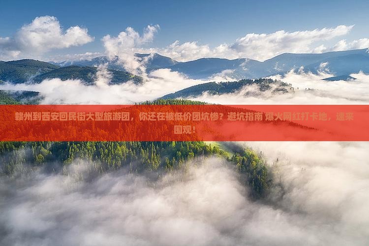 赣州到西安回民街大型旅游团