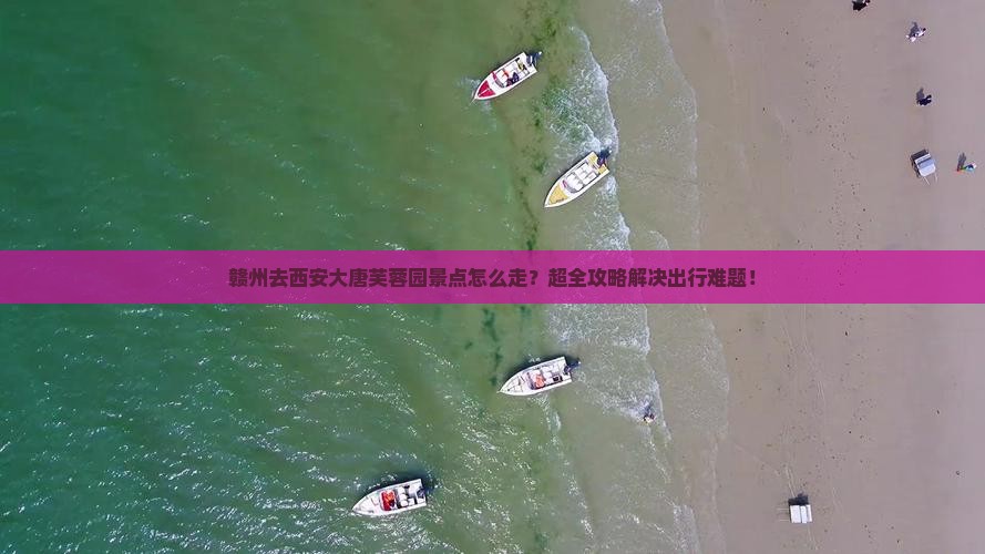 赣州去西安大唐芙蓉园景点