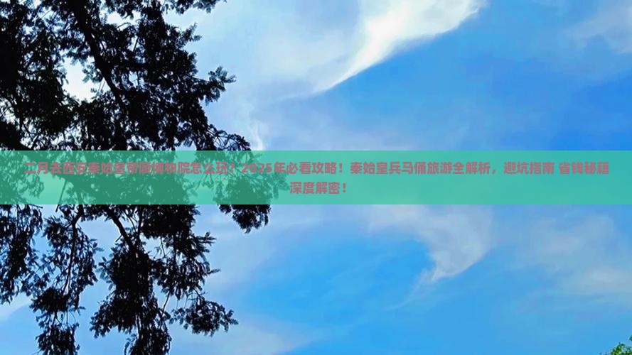 二月到西安秦始皇帝陵博物院旅行社