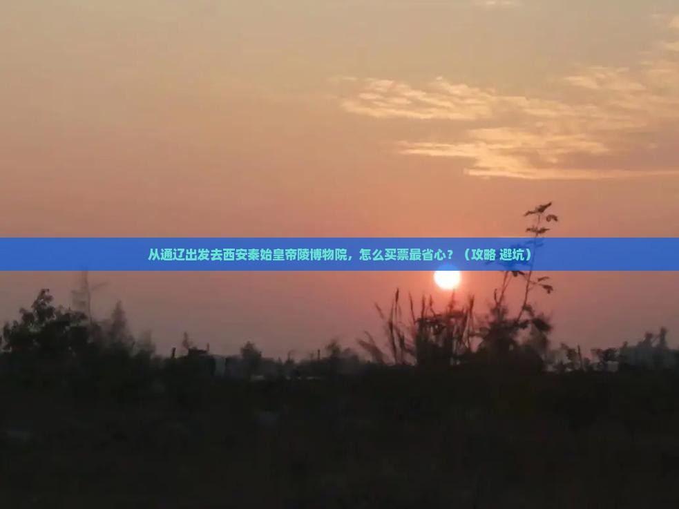 通辽到西安秦始皇帝陵博物院门票