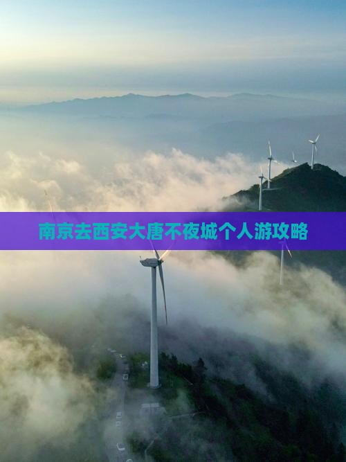 南京去西安大唐不夜城个人游