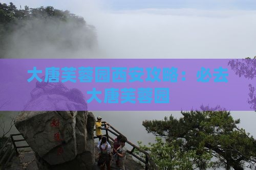 临夏去西安大唐芙蓉园必去地